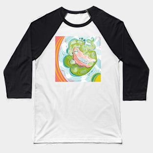 Serpent Serenity Baseball T-Shirt